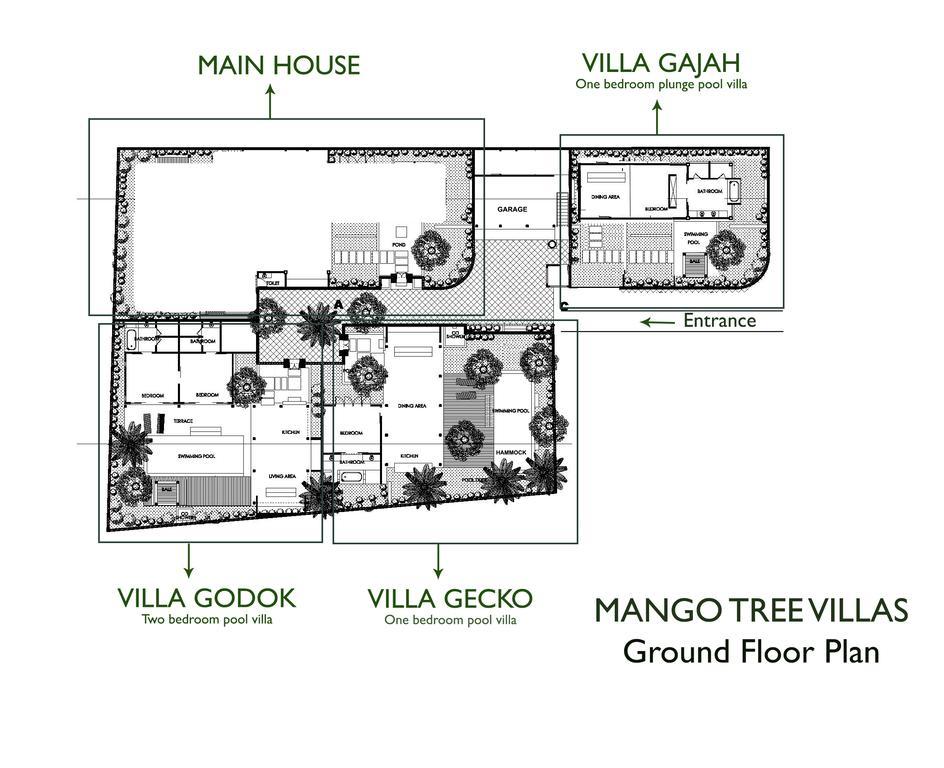 ג'ימבאראן Mango Tree Villas מראה חיצוני תמונה
